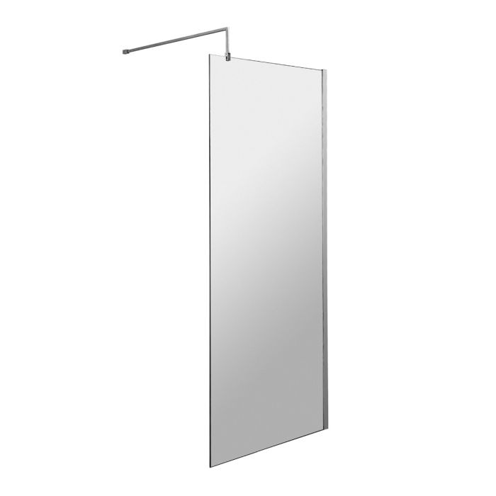 Dezine 8mm, 800mm Shower Screen, 1950mm