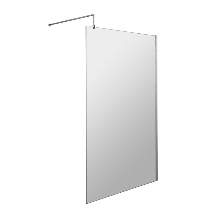 Dezine 8mm, 1000mm Shower Screen, 1950mm