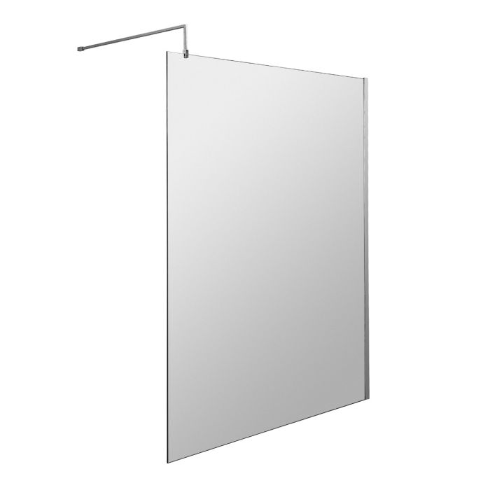 Dezine 8mm, 1400mm Shower Screen, 1950mm