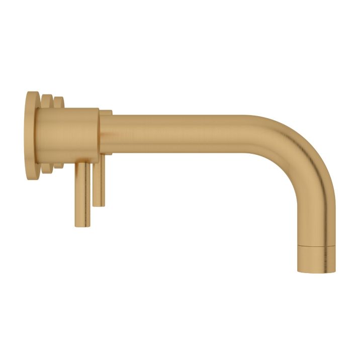 Dezine Pennar 5 Bollin Brass Stort Mounted Basin Mixer, 3 Hole