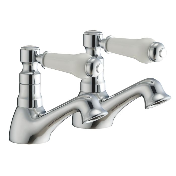 Dezine Liore Quarter Turn Basin Pillar Taps