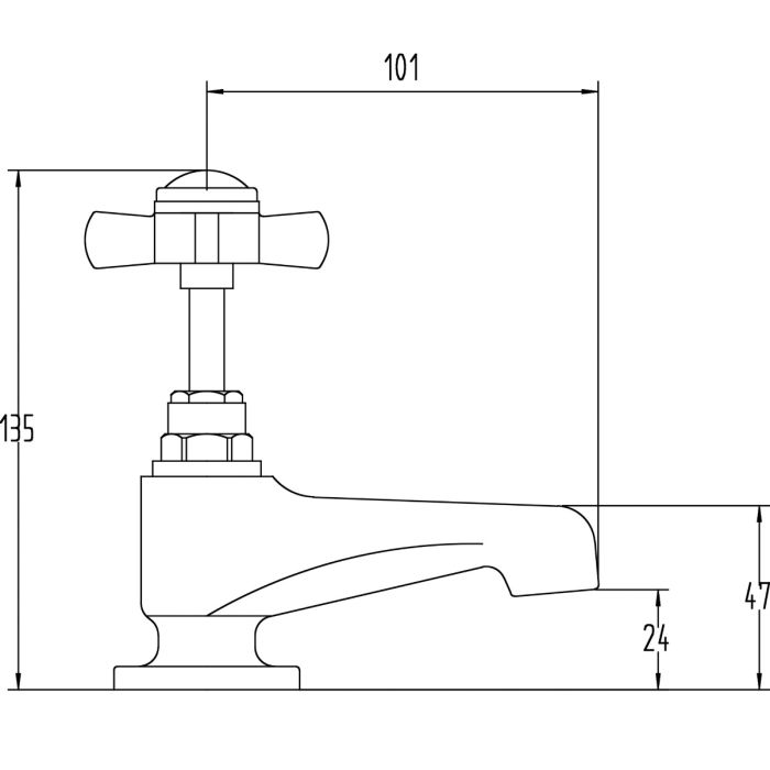 Dezine Murray Basin Pillar Taps