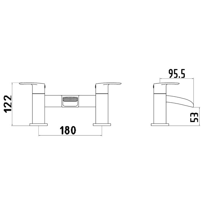 Dezine Lena Bath Filler