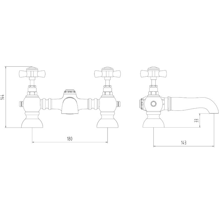 Dezine Siene Bath Filler