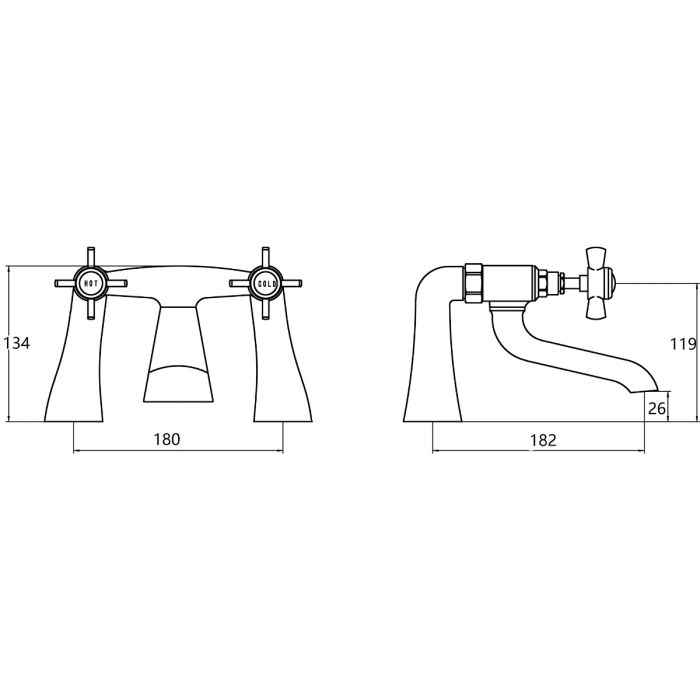 Dezine Murray Bath Filler