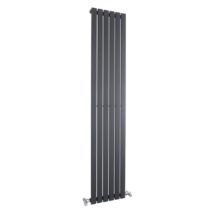 Dezine Ehen Single Panel 1800 x 354mm Anthracite Radiator