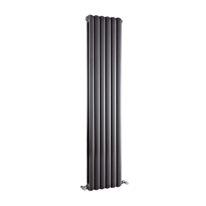 Dezine Roe 1500 x 383mm Anthracite Radiator