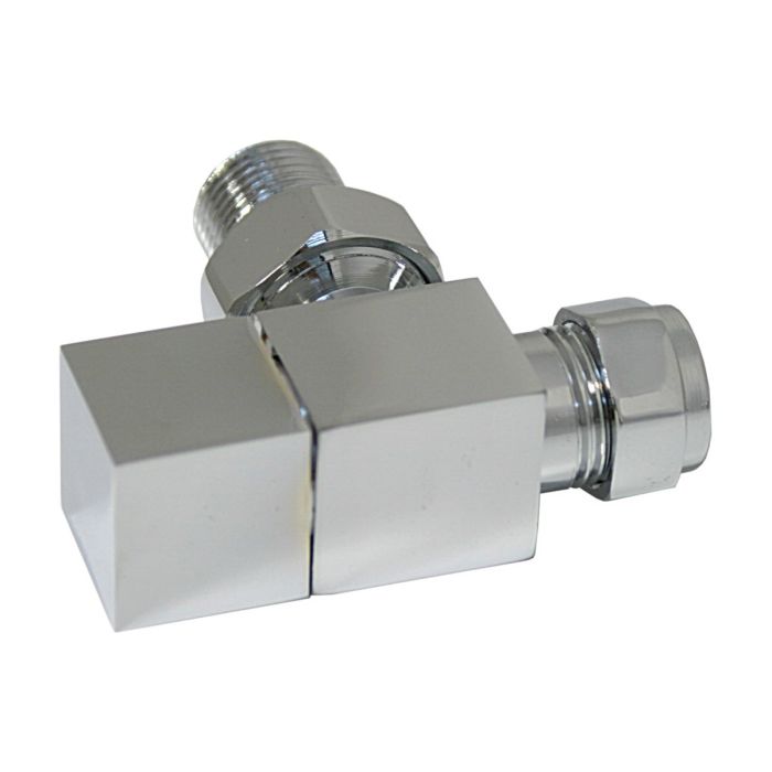 Dezine Square Valves, Angled, Pair