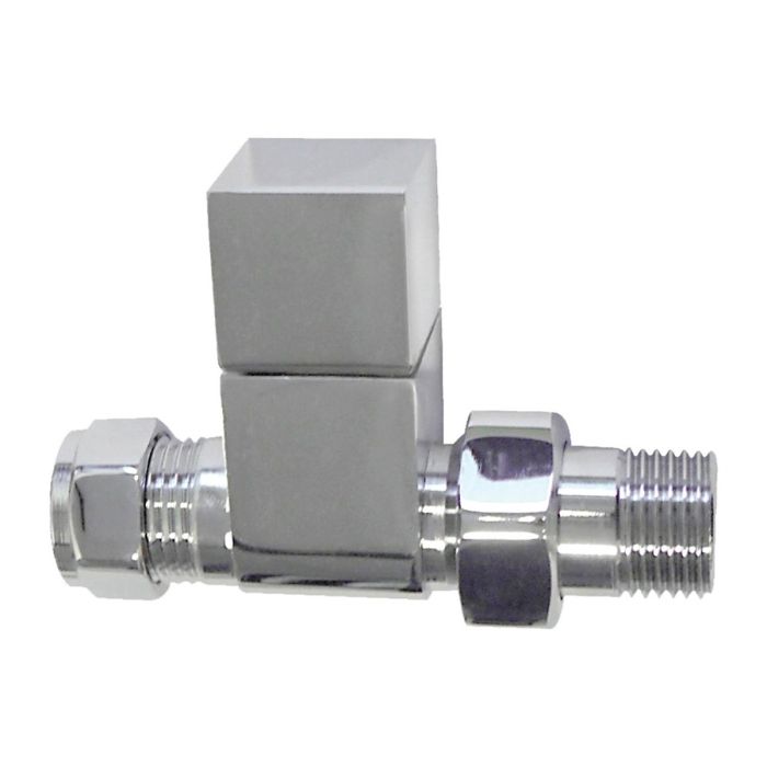 Dezine Square Valves, Straight, Pair