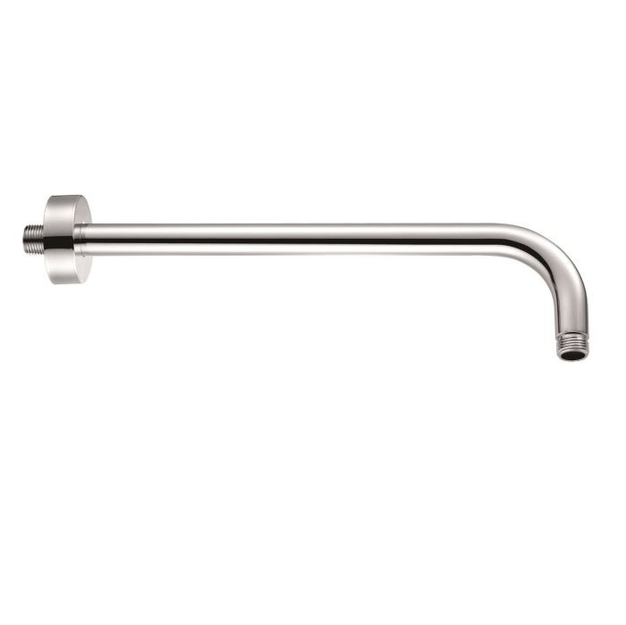 Dezine Pennar 380mm Round Stort Mounted Arm, Chrome