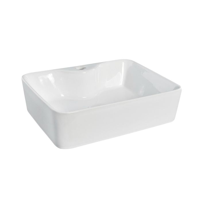 Dezine 480mm Square Ceramic Counter Top Vessel