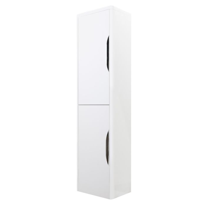 Dezine Dulais Gloss White 350 x 1400mm Stort Hung Cupboard