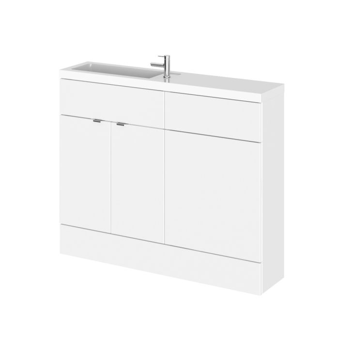 Dezine Sheaf 1100mm Gloss White Pack