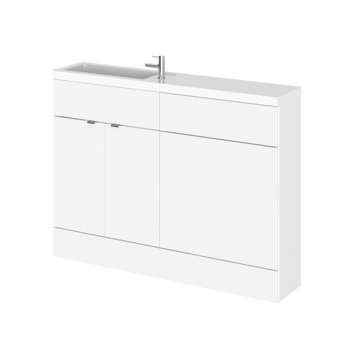 Dezine Sheaf 1200mm Gloss White Pack