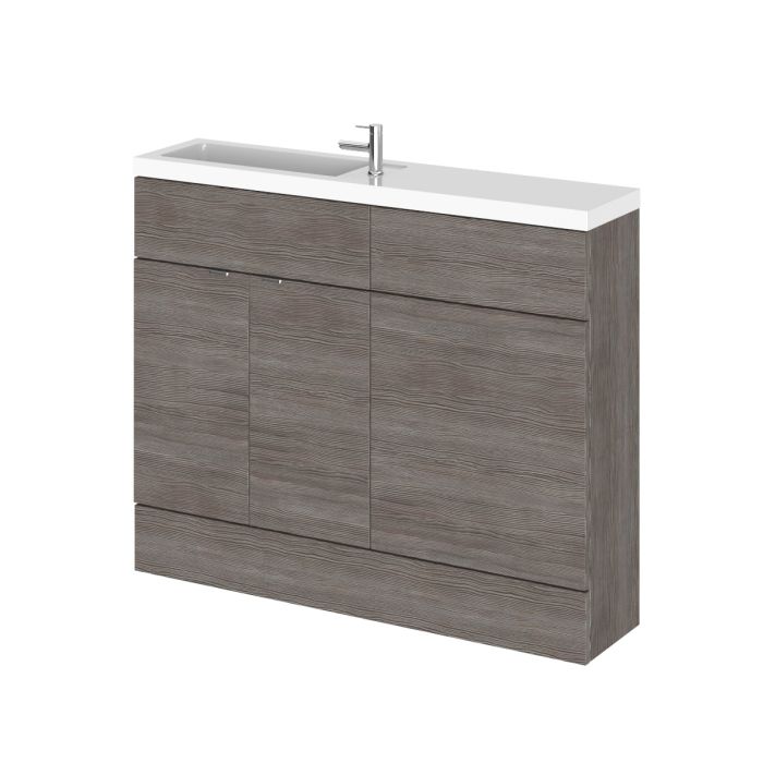 Dezine Sheaf 1100mm Grey Woodgrain Pack