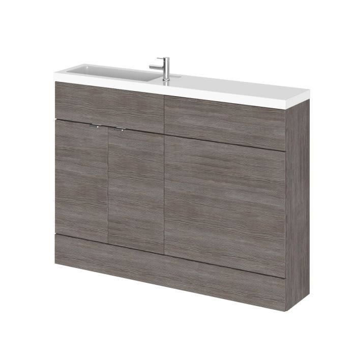 Dezine Sheaf 1200mm Grey Woodgrain Pack