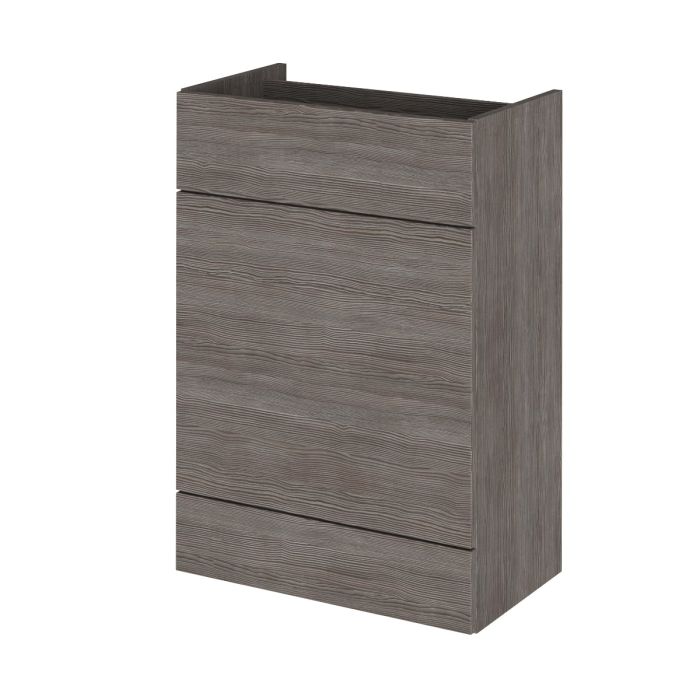 Dezine Sheaf 600mm Full Depth Grey WC Unit