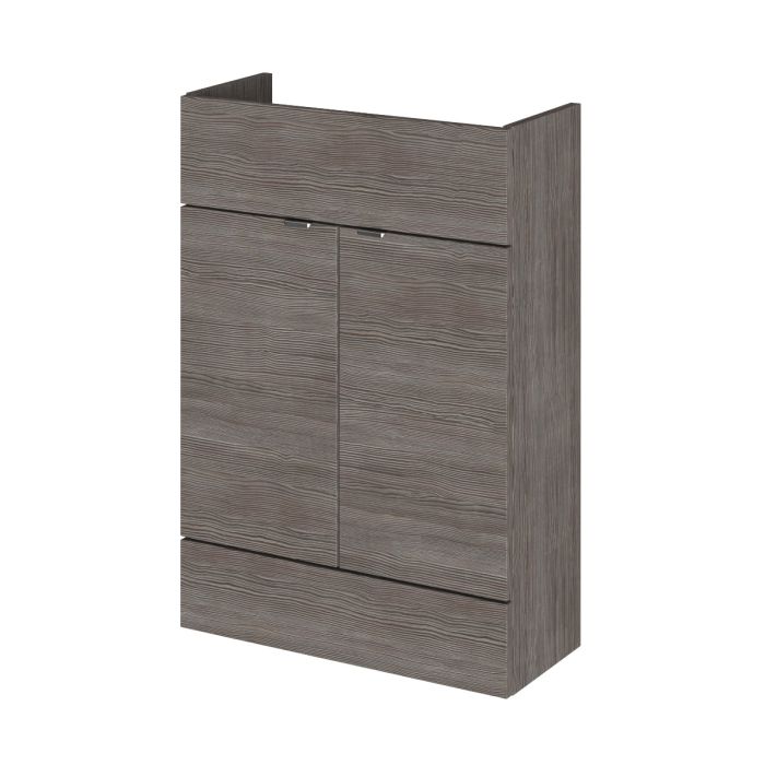 Dezine Sheaf 600mm Nithline Grey Vanity Unit