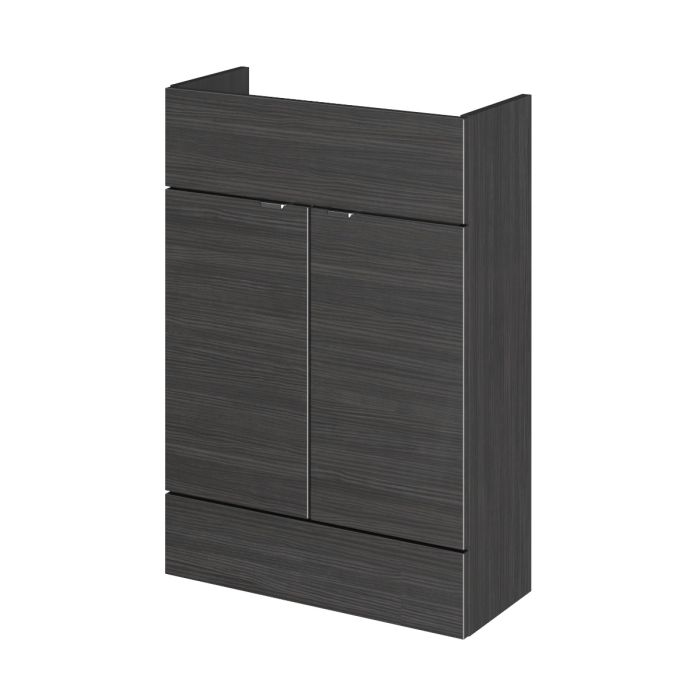 Dezine Sheaf 600mm Nithline Black Vanity Unit