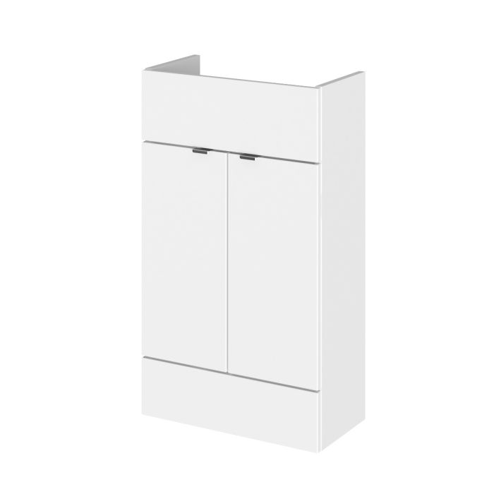 Dezine Sheaf 500mm Nithline White Vanity Unit