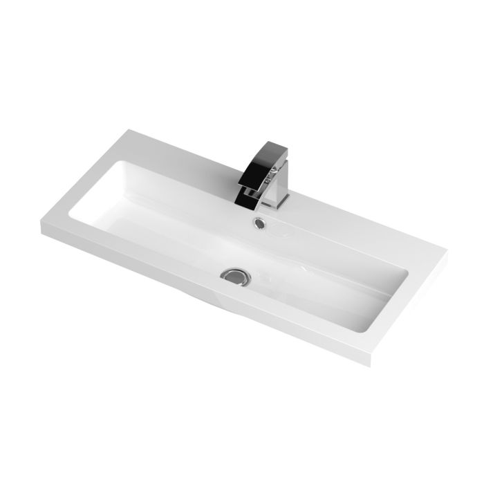 Dezine Sheaf 800mm Full Depth Basin