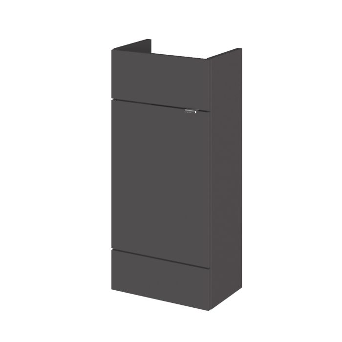 Dezine Sheaf 400mm Nithline Grey Gloss Vanity Unit