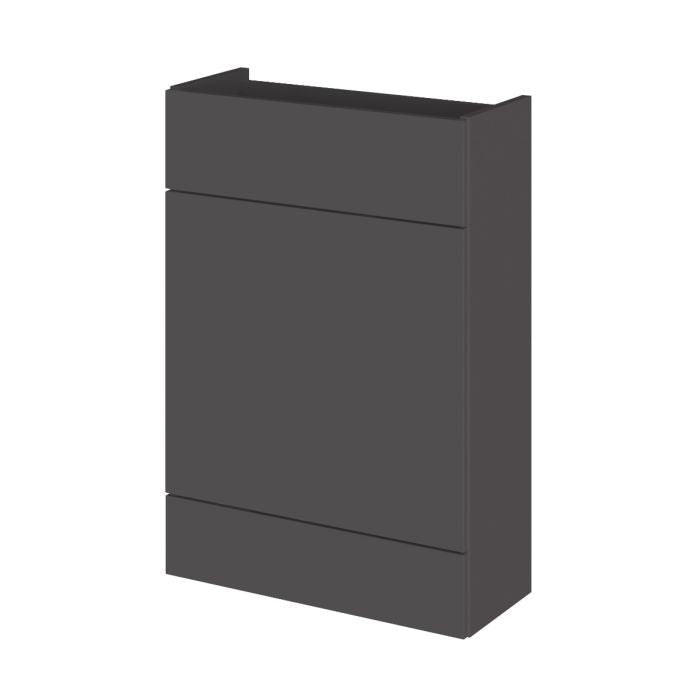 Dezine Sheaf 600mm Nithline Grey Gloss WC Unit