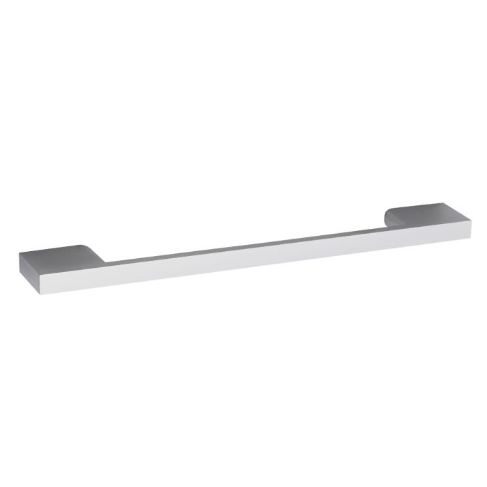 Dezine Slimline Square Handle, Chrome, 160mm Centres