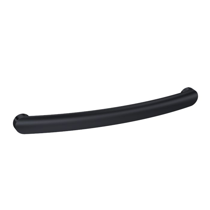 Dezine Standard Strap Handle, Matt Black, 192mm Centres