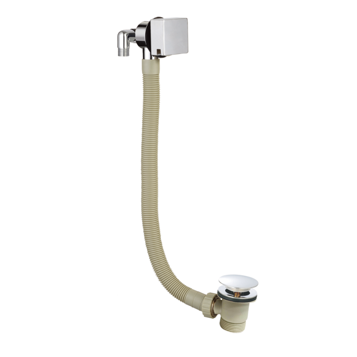 Dezine Square Freeflow Bath Filler