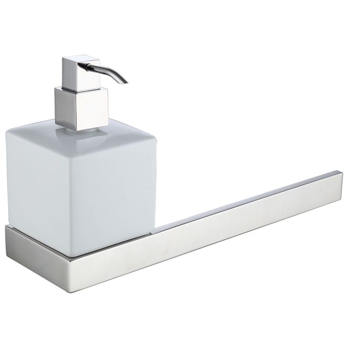 Dezine Plym Towel Bar with Soak Dispenser