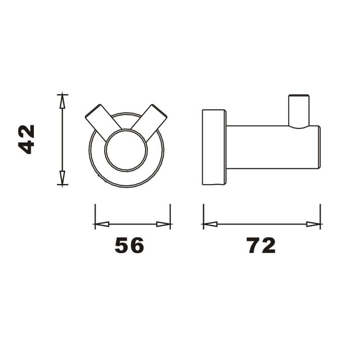 Dezine Meon Robe Hook