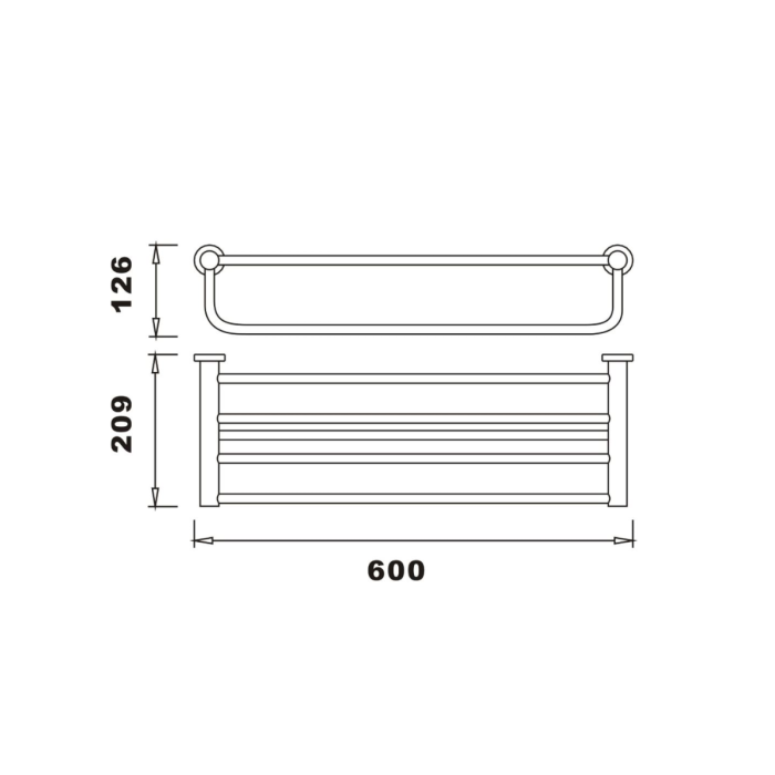 Dezine Meon Towel Shelf