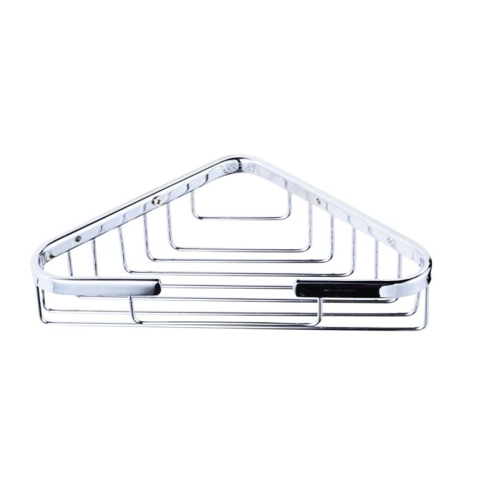 Dezine Chrome Straight Corner Basket