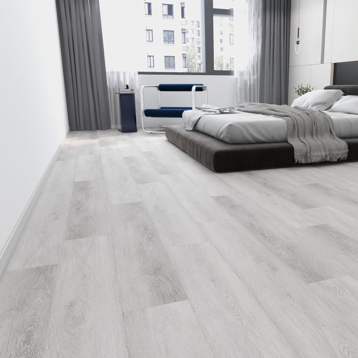 Dezine Canadian Grey 1220 x 183mm Solidcore Waterproof Click Flooring Planks (Pack of 8) - 1.79m Per Pack