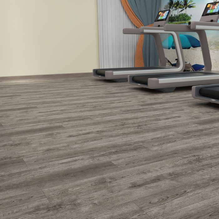 Dezine Liffey Slate 1220 x 183mm Solidcore Waterproof Click Flooring Planks (Pack of 8) - 1.79m Per Pack