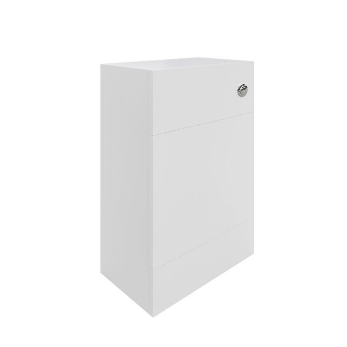 Dezine Clyde 600mm Gloss White WC Unit