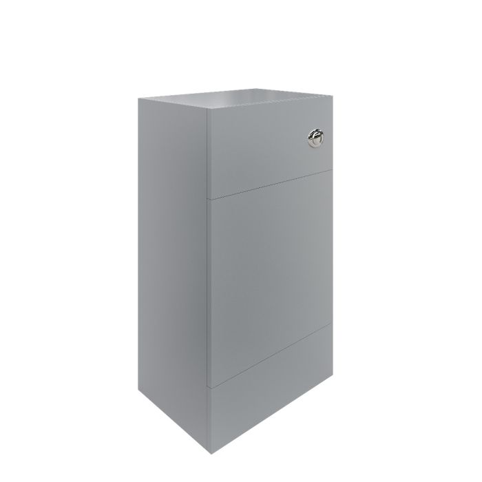 Dezine Clyde 500mm Gloss Grey WC Unit