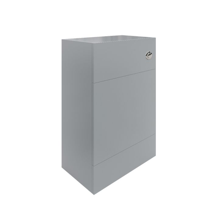 Dezine Clyde 600mm Gloss Grey WC Unit