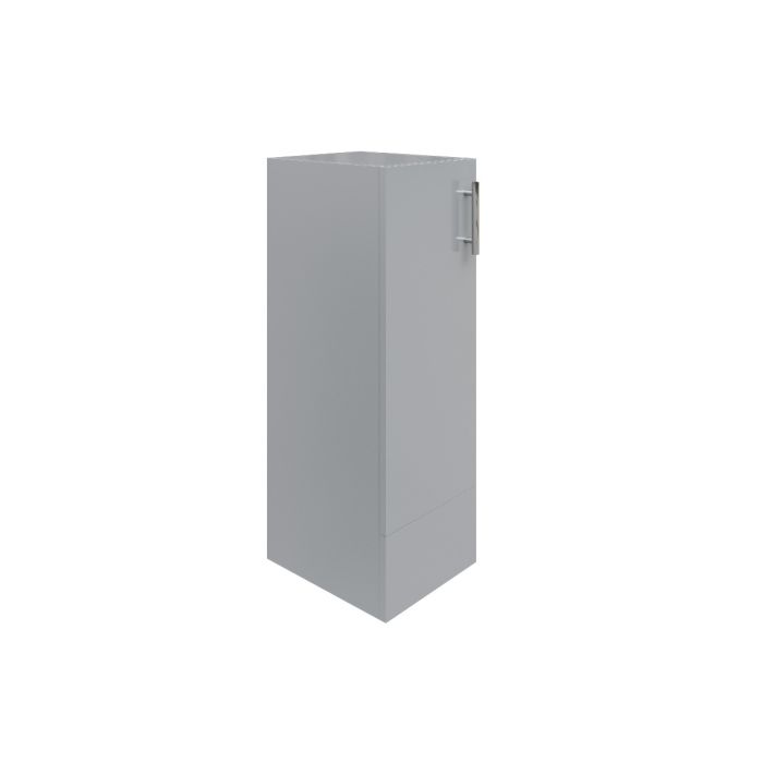 Dezine Clyde 150mm Gloss Grey Base Unit, 1 Door