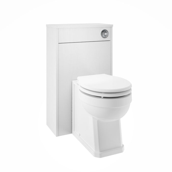 Dezine Greta 500mm White WC Unit