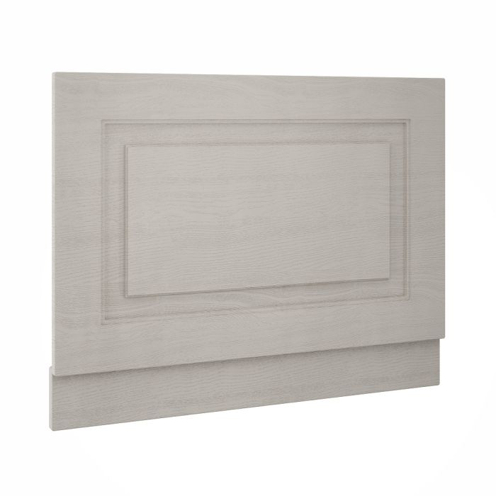 Dezine 750mm Bath Panel Soft Grey