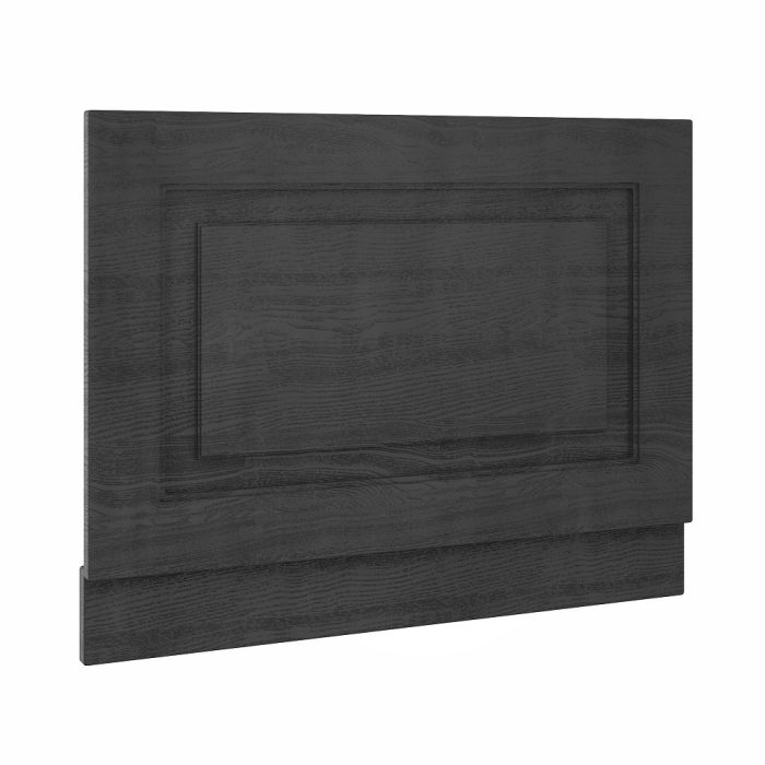 Dezine 800mm Bath Panel Dark Grey