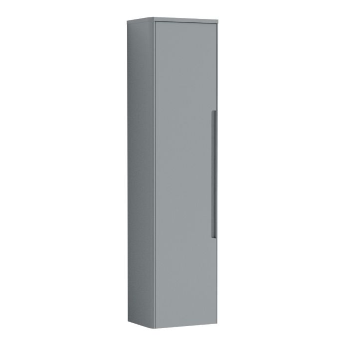 Dezine Nairn 350mm Satin Grey Tall Cupboard