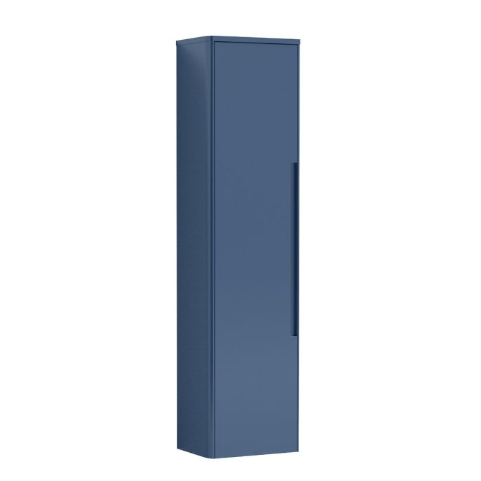 Dezine Nairn 350mm Satin Blue Tall Cupboard