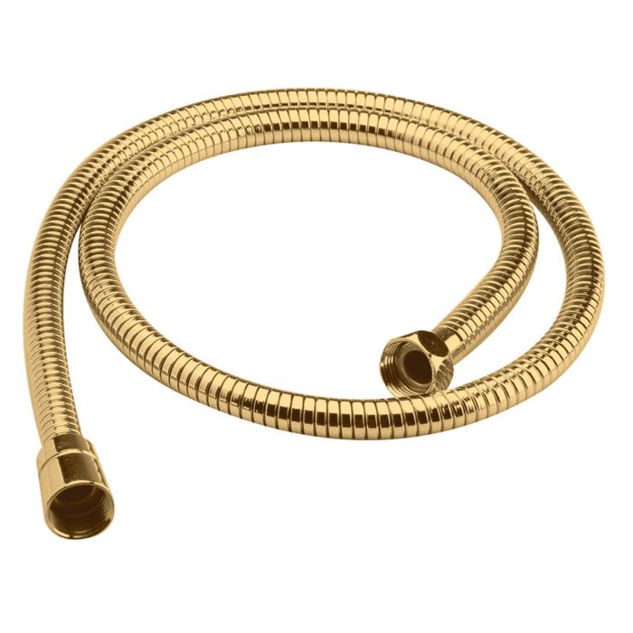 Dezine 1.5m Brushed Brass Replacement Shower Hose