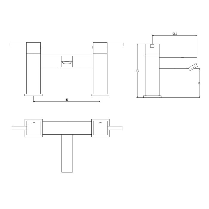 Dezine Rio Bath Filler