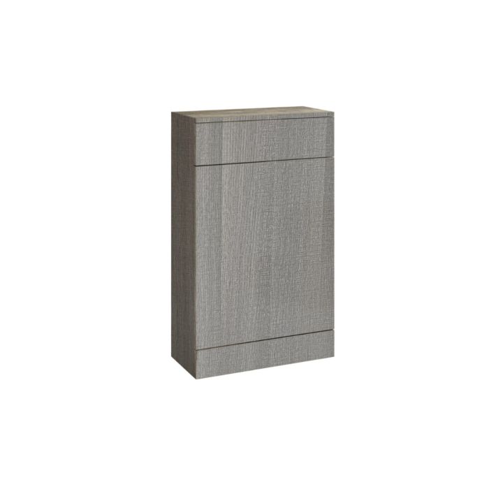 Dezine Ribble 500mm Grey Oak WC Unit