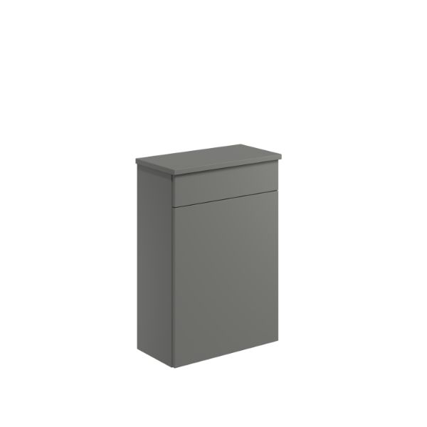 Dezine Erewash 500mm WC Unit-Dust Grey