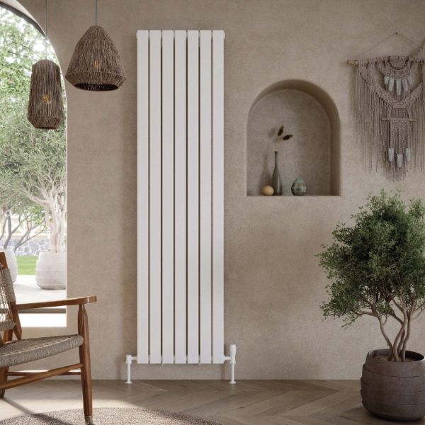 Dezine Bladnoch White Double Designer Radiator 1600mm X 408mm